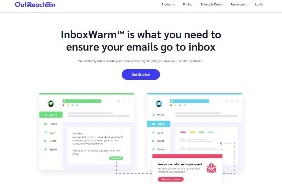 InboxWarm by OutreachBin